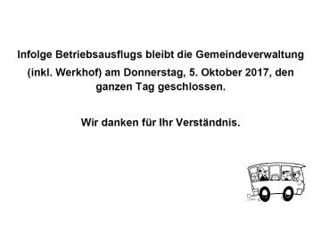 Betriebsausflug