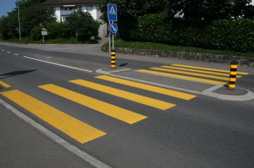 Aufhebung Fussgängerstreifen bei Agrola-Tankstelle